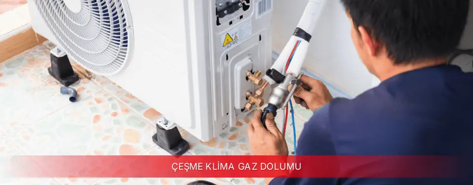 Çeşme İlçemi Kumtel Klima Gaz Dolumu